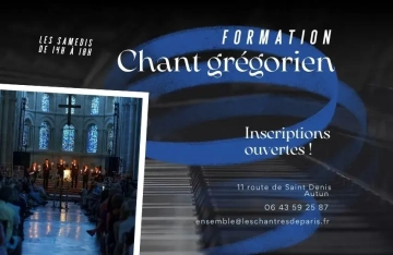Formation chant grégorien